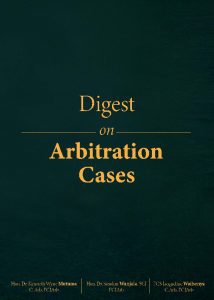 Digest on Arbitration Cases